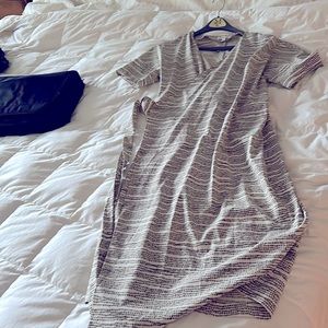 PROGUE V-Neck Midi Wrap Dress L